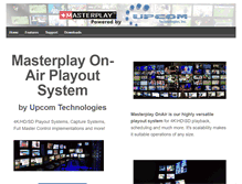 Tablet Screenshot of masterplay.com